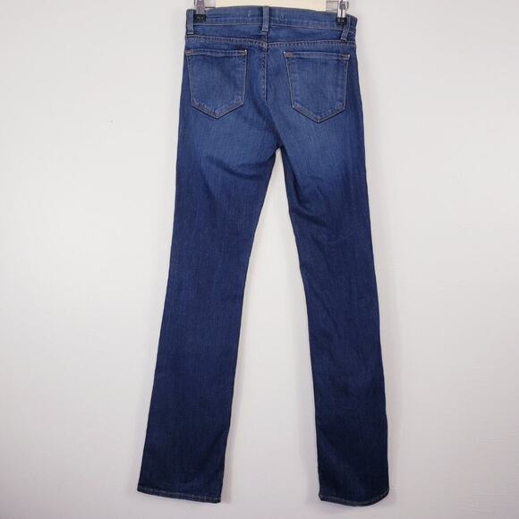J Brand Classic Slim Boot Cut Mide Rise Medium - Dark Wash Denim Jeans Size 26 - Picture 4 of 7